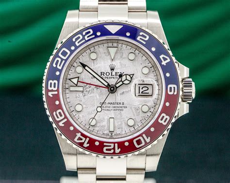 rolex gmt master 2 white gold price|rolex gmt master pepsi bezel.